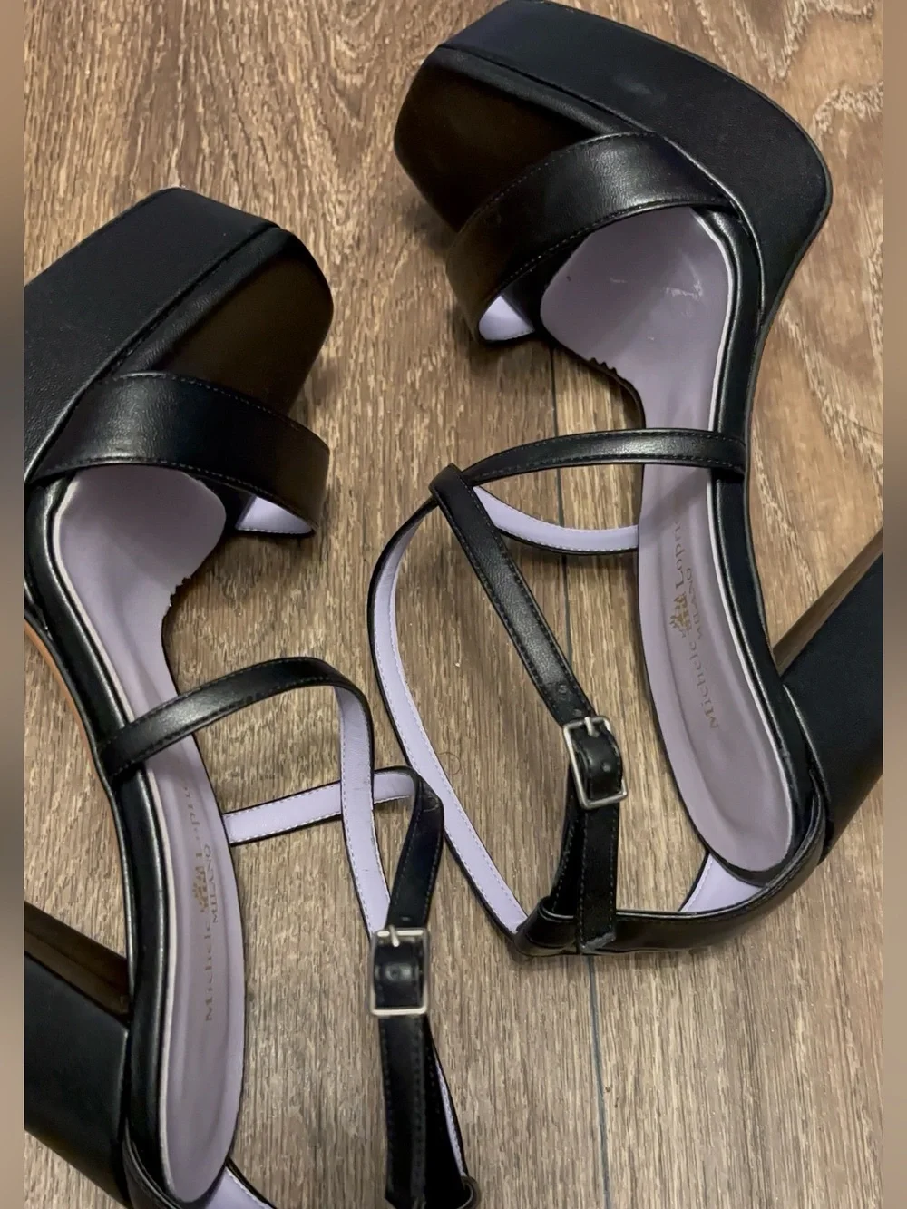 Michele Lopriore Milano Black Platforms